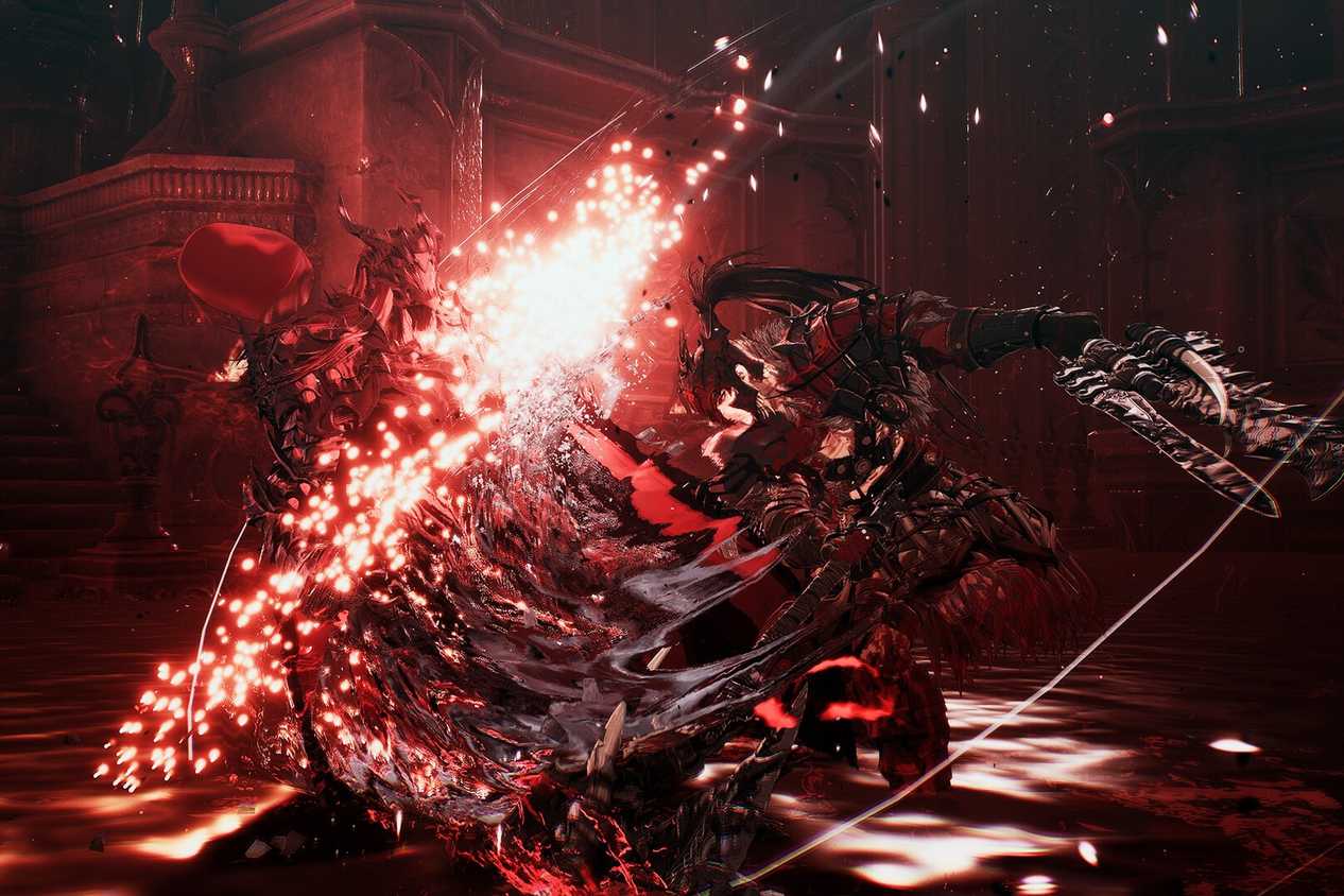 Screenshot from the video game The First Berserker: Khazan