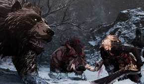 Screenshot from the video game The First Berserker: Khazan