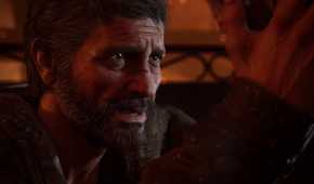 Screenshot from the video game The Last of Us Part 1 showing Joel