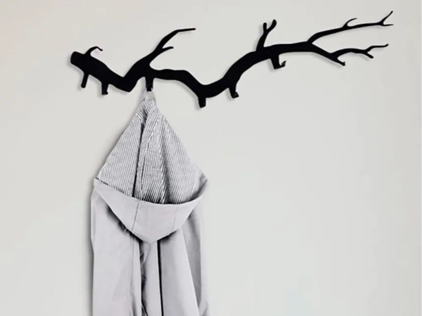 Tree branch coat hook by SamActivity