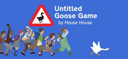 Poster for the video game Untitled Goose Game
