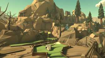 Screenshot from the video game Walkabout Mini Golf