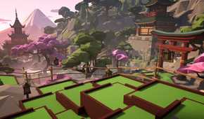 Screenshot from the video game Walkabout Mini Golf