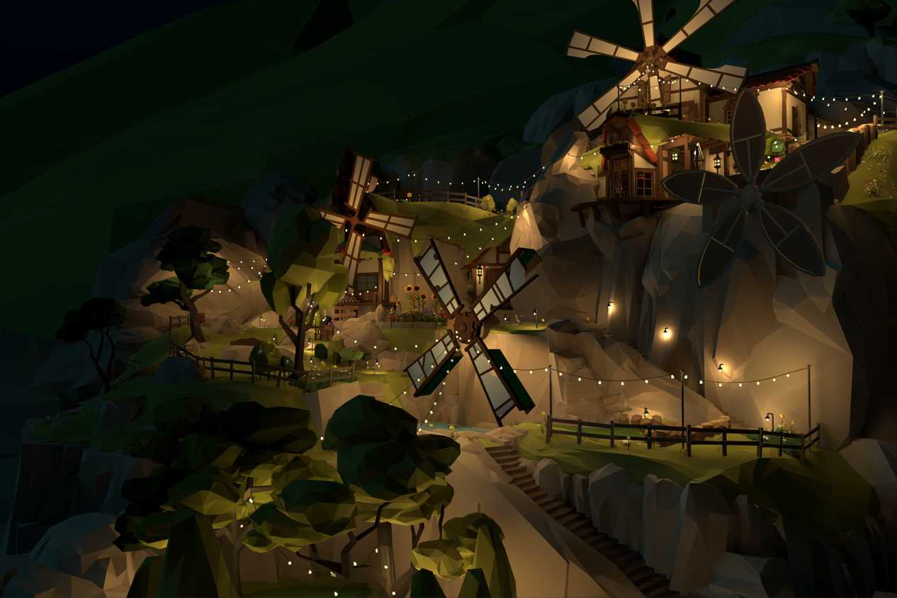 Screenshot from the video game Walkabout Mini Golf