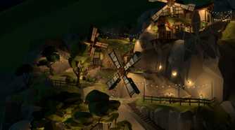 Screenshot from the video game Walkabout Mini Golf