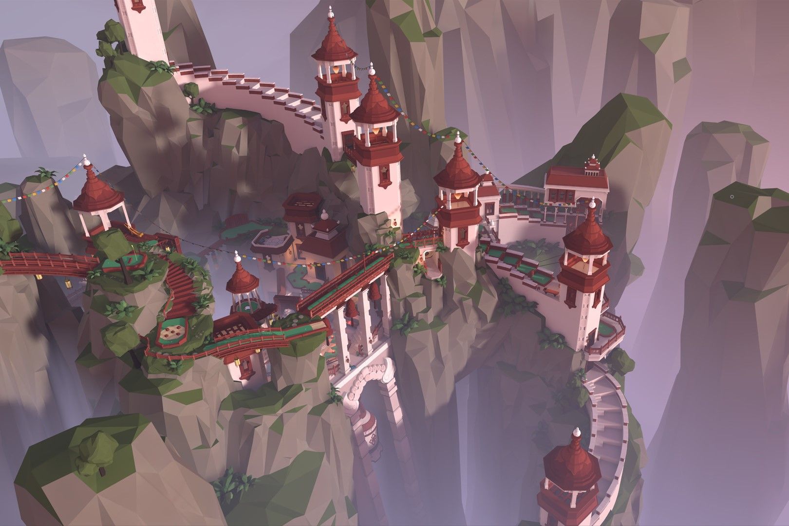 Screenshot from the video game Walkabout Mini Golf