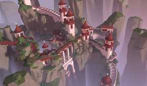 Screenshot from the video game Walkabout Mini Golf