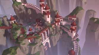 Screenshot from the video game Walkabout Mini Golf