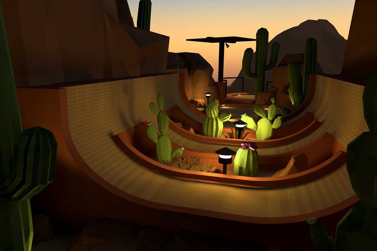 Screenshot from the video game Walkabout Mini Golf