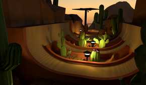 Screenshot from the video game Walkabout Mini Golf
