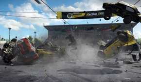 Screenshot from the game Wreckfest