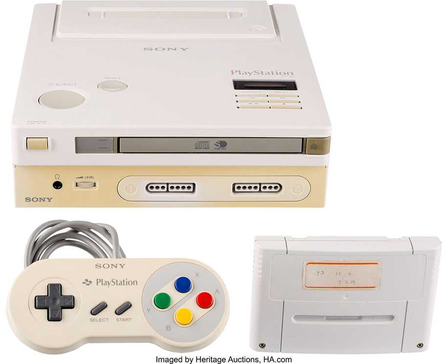 Nintendo PlayStation sold at Heritage Auctions