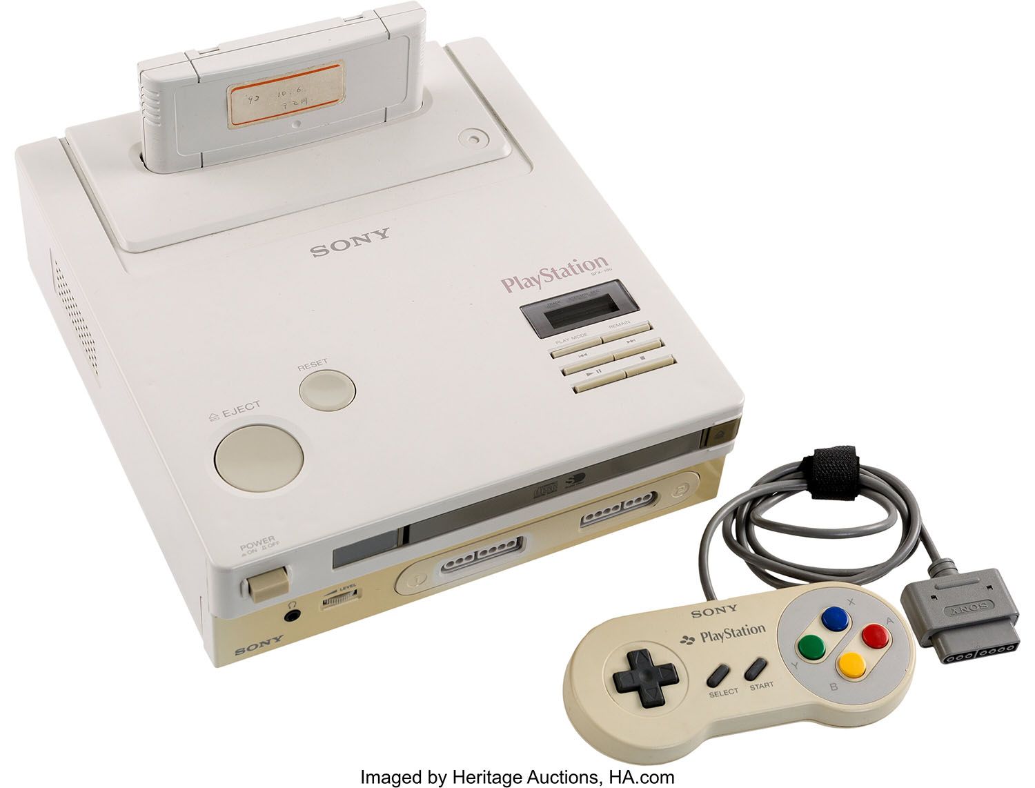Inside the rare Nintendo PlayStation prototype: History, restoration ...