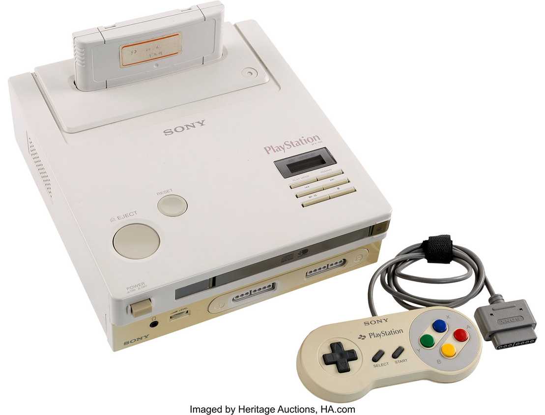 Nintendo PlayStation sold at Heritage Auctions