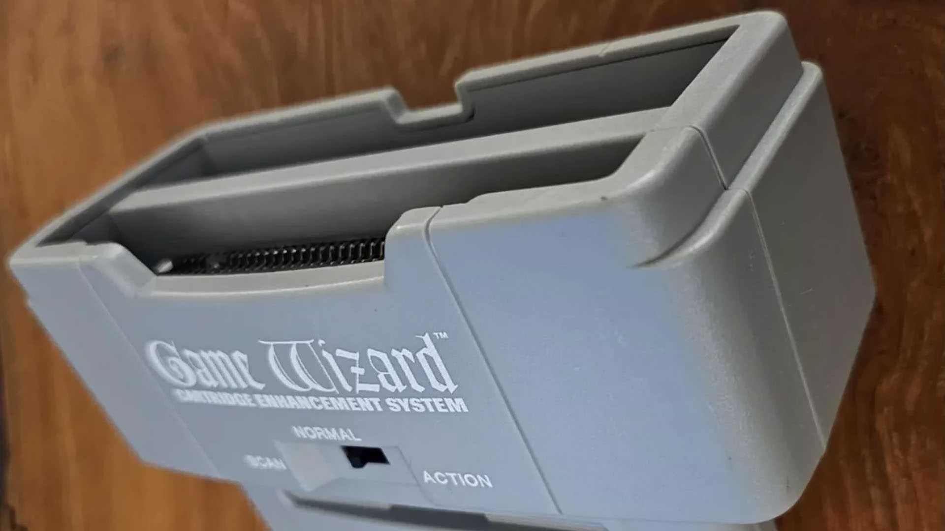 SNES Game Wizard right side view
