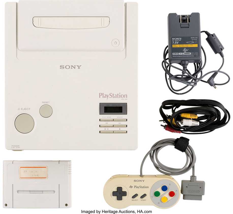 Nintendo PlayStation sold at Heritage Auctions