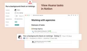 Notion Integrations - Asana