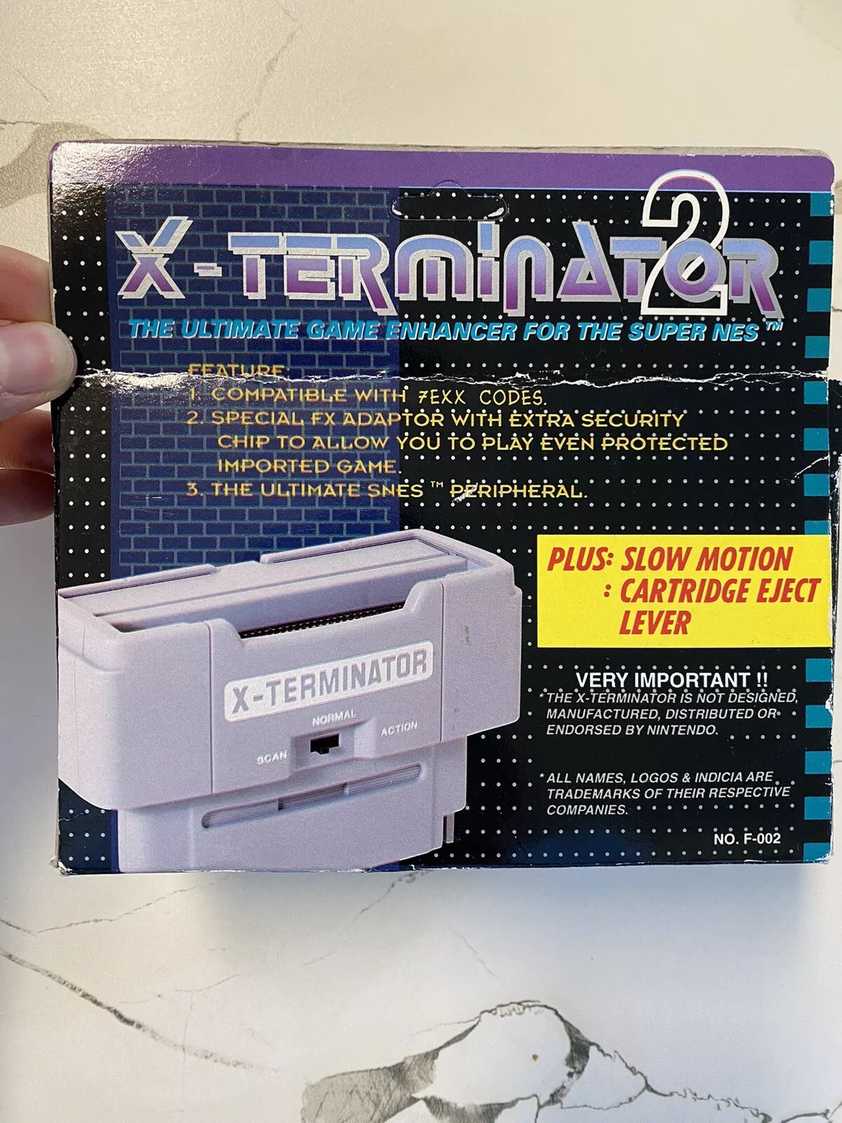 SNES X-Terminator / Game Wizard clone