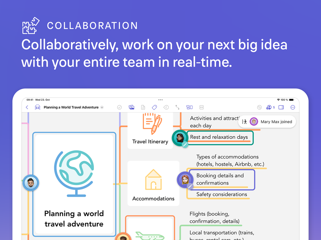 MindNode mind mapping app
