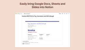 Notion Integrations - Google Drive