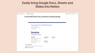 Notion Integrations - Google Drive