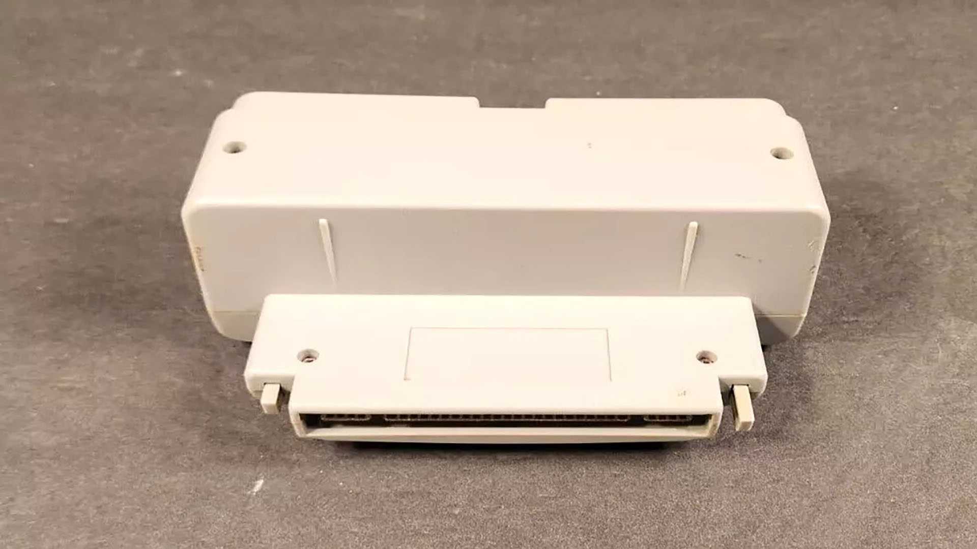 SNES Game Wizard back and bottom view