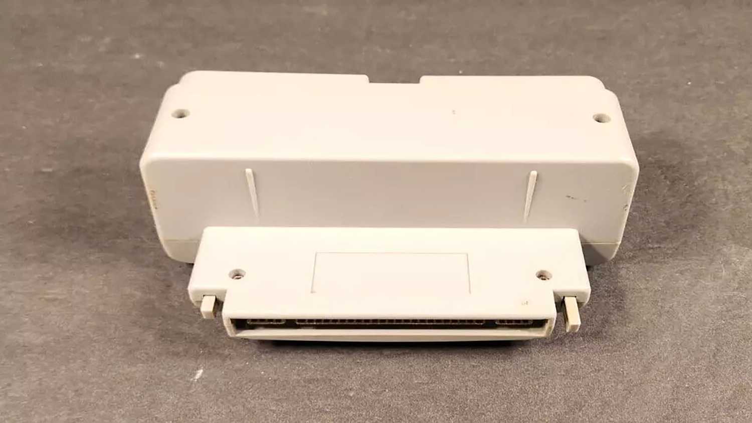 SNES Game Wizard back and bottom view