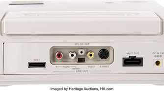 Nintendo PlayStation sold at Heritage Auctions