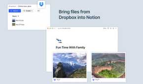 Notion Integrations - Dropbox