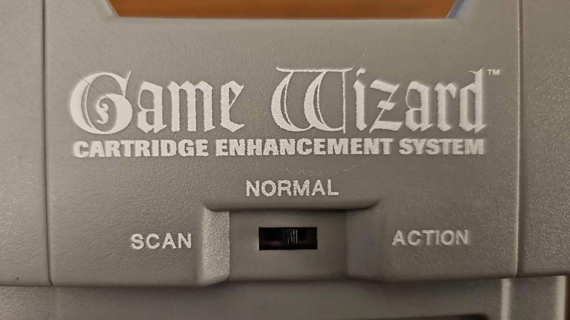 SNES Game Wizard logo close up