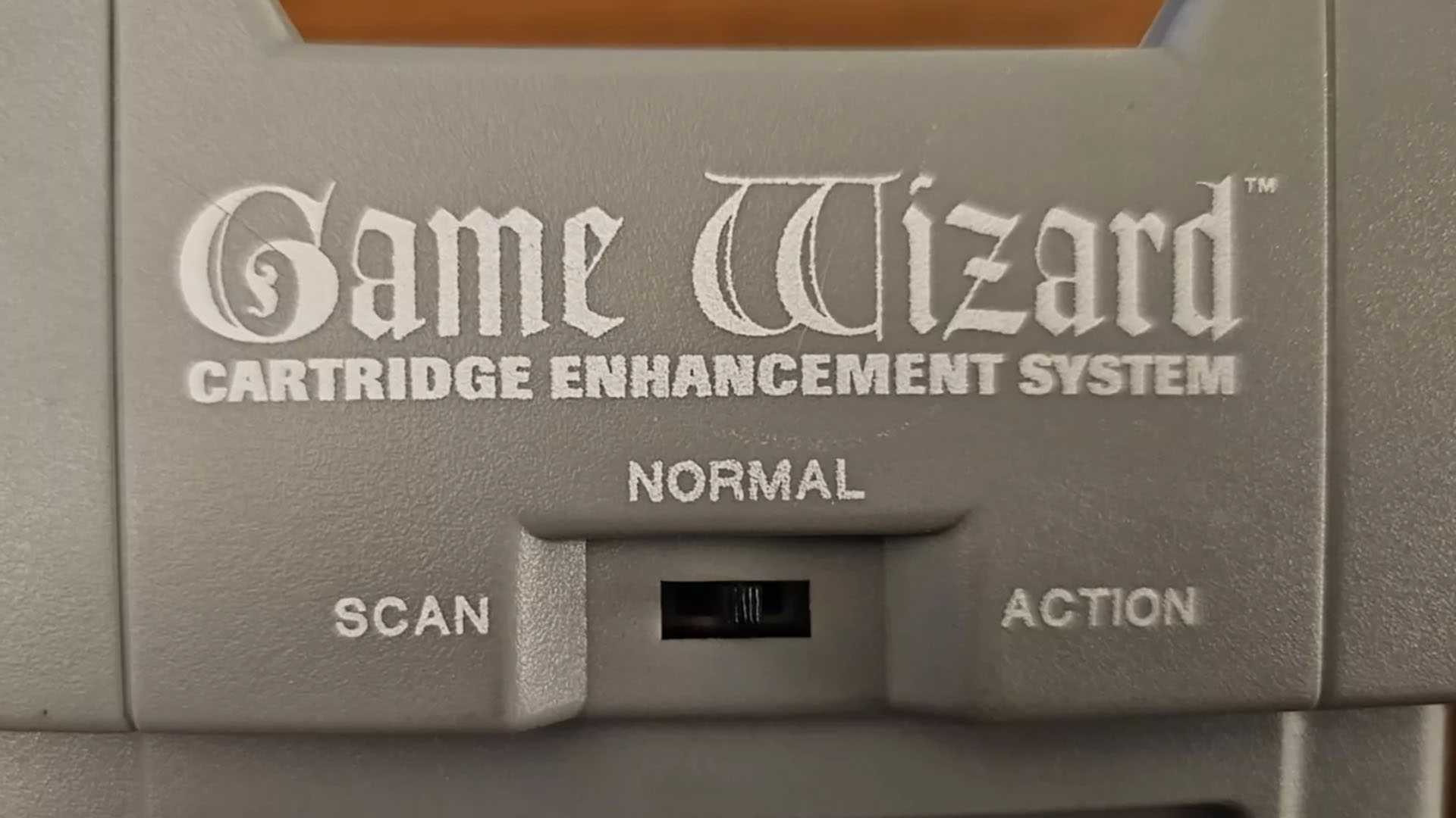 SNES Game Wizard logo close up
