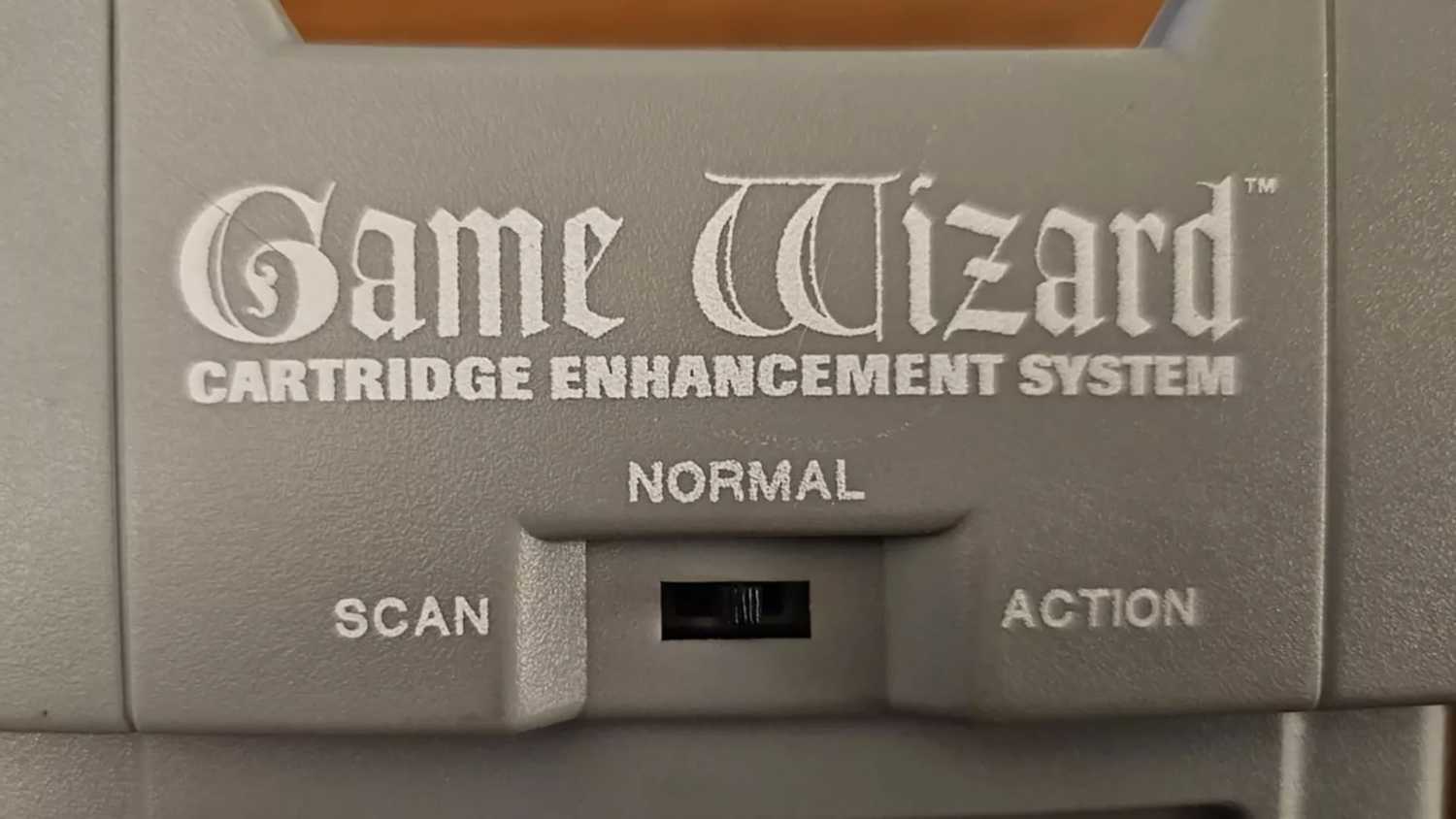 SNES Game Wizard logo close up