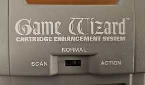 SNES Game Wizard logo close up