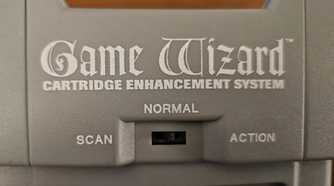SNES Game Wizard logo close up