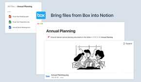 Notion Integrations - Box