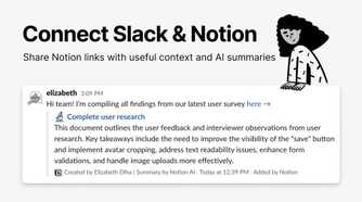 Notion Integrations - Slack
