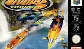 Hydro Thunder N64 game cover art