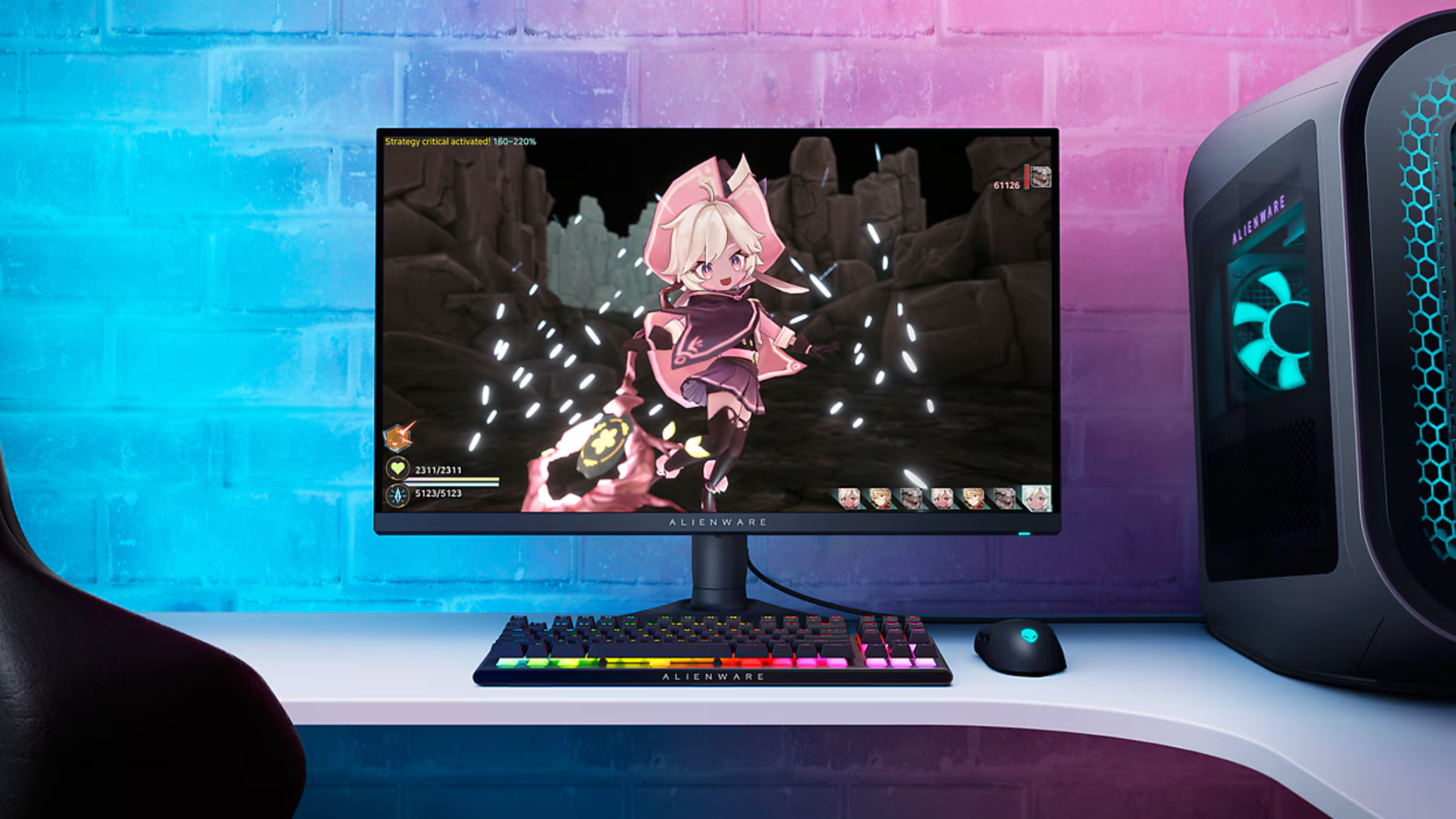 Take your gaming to the next level with this Alienware 27