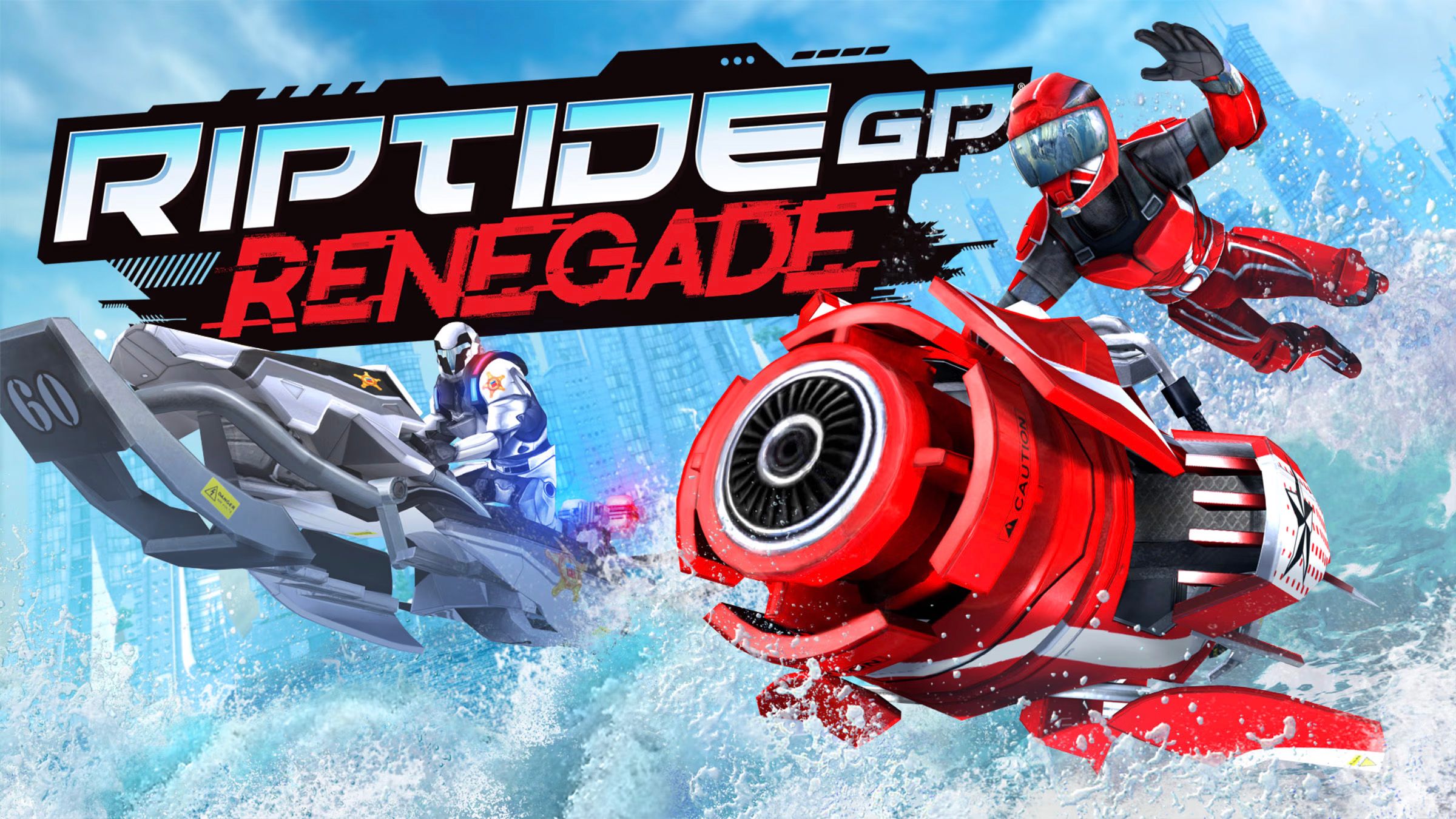 Riptide GP Renegade game splash art