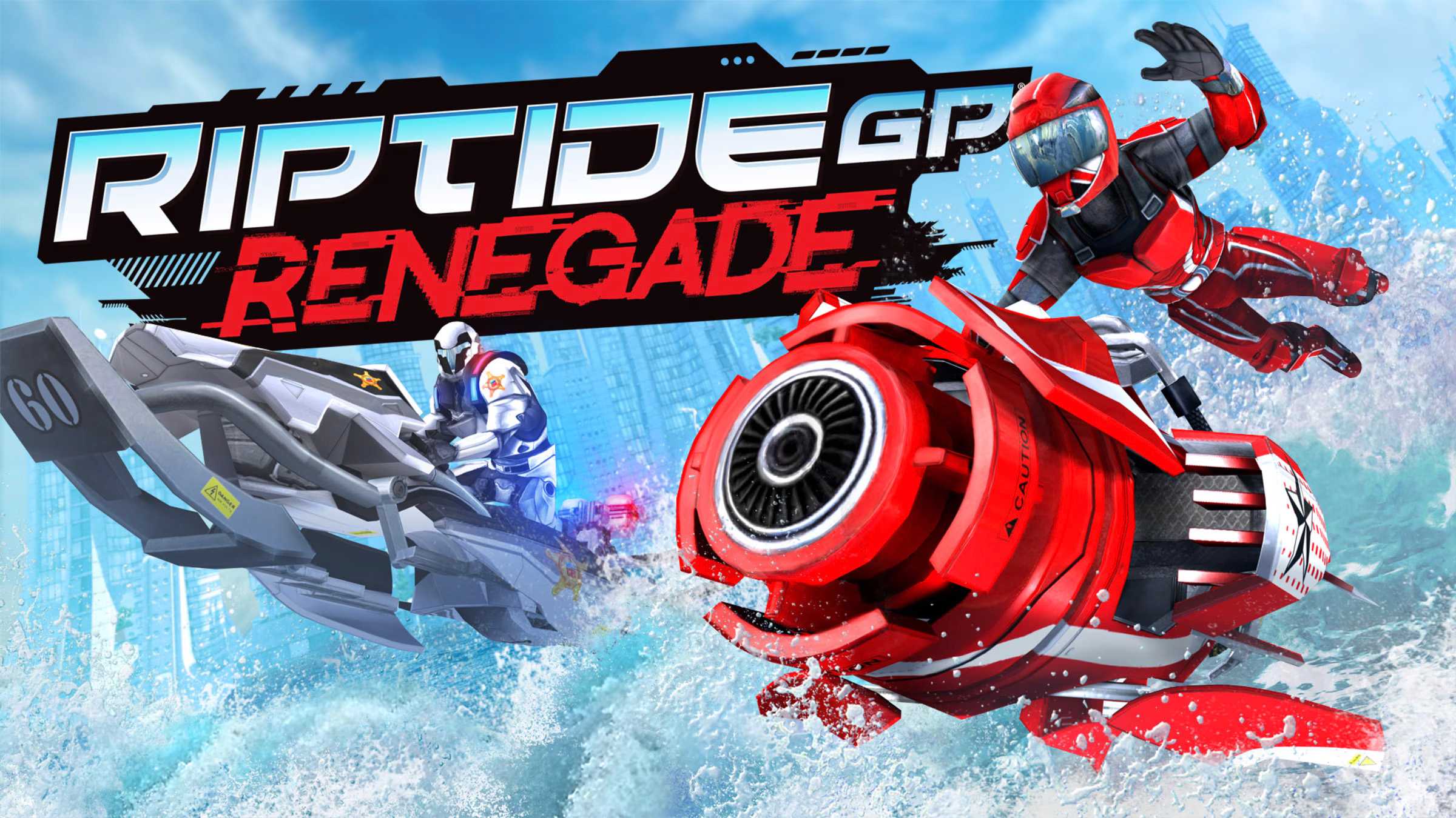 Riptide GP Renegade game splash art
