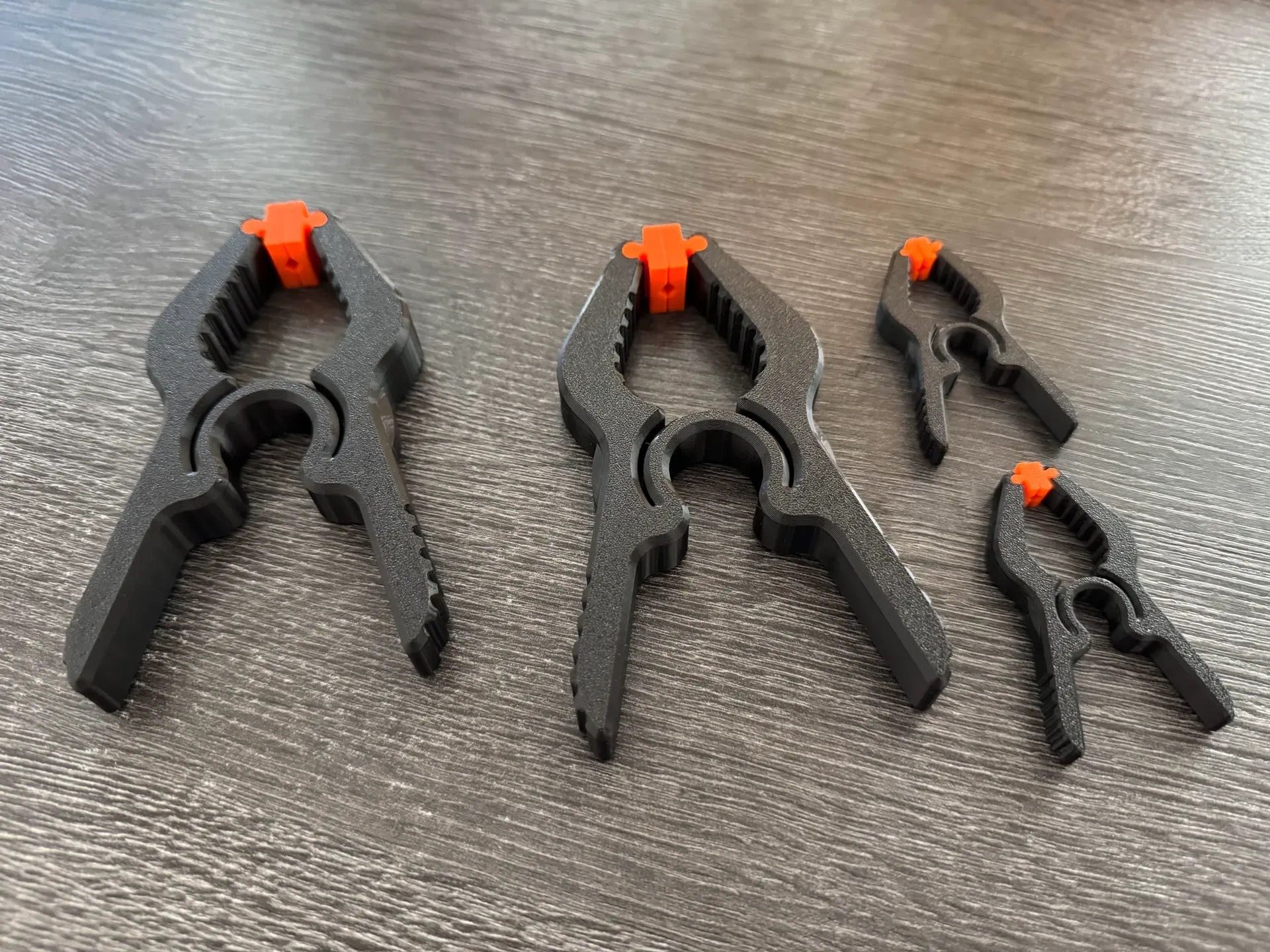 3D printed clamps