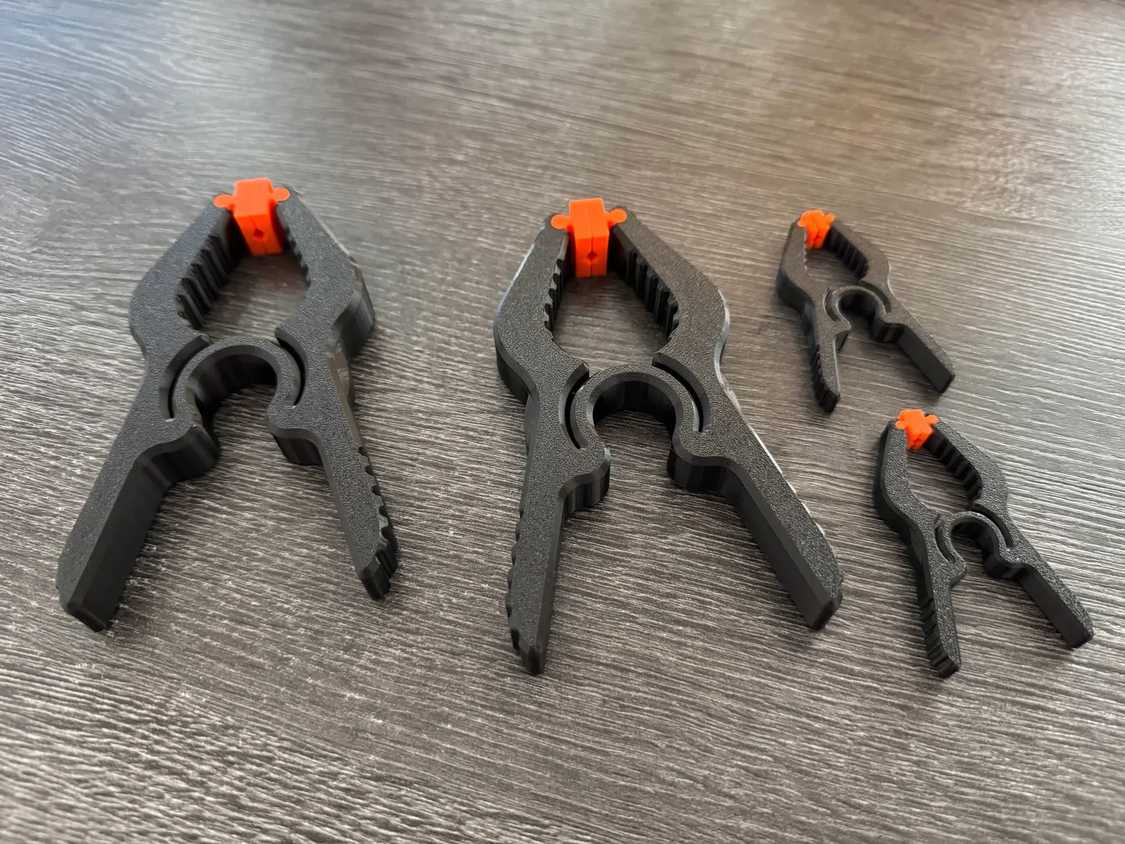 3D printed clamps