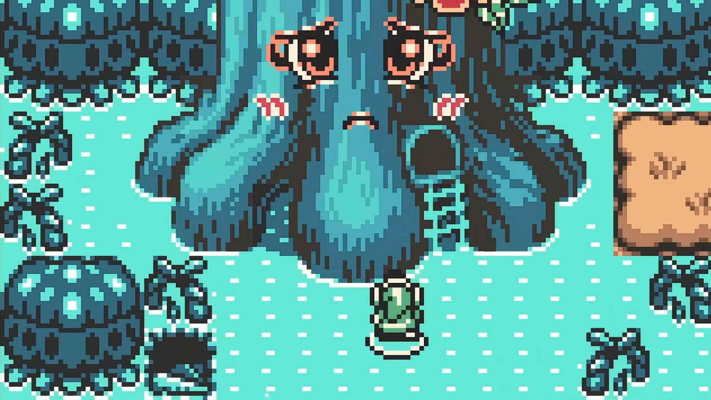Screenshot of Link talking to the Deku Tree from The Legend of Zelda: Oracle of Seasons