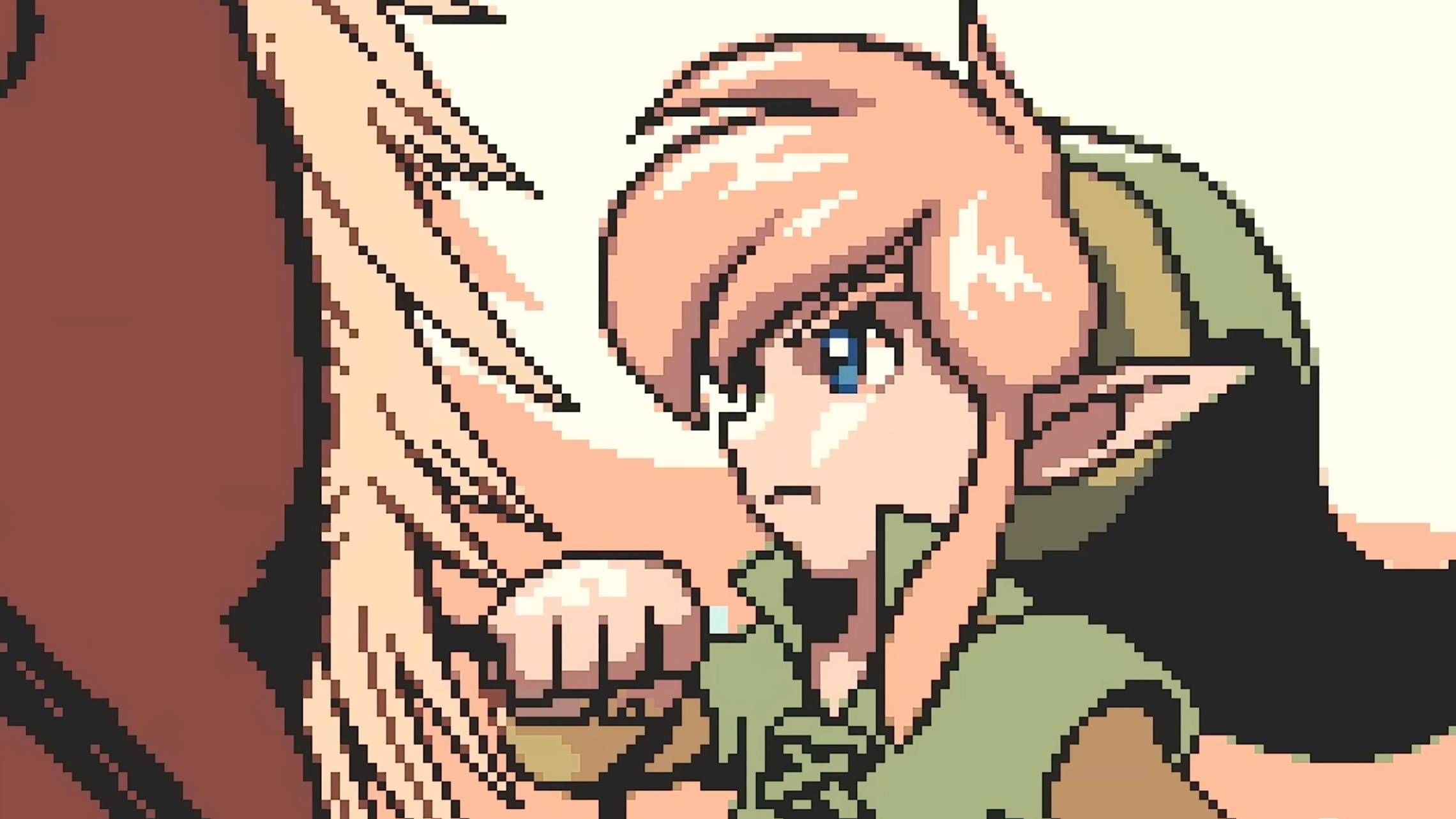 Screeshot for both The Legend of Zelda: Oracle of Ages and Oracle of Seasons of Link riding Epona