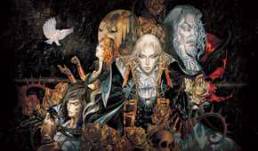 Artwork from Castlevania Symphony of the all the characters