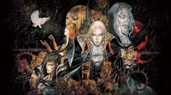 Artwork from Castlevania Symphony of the all the characters