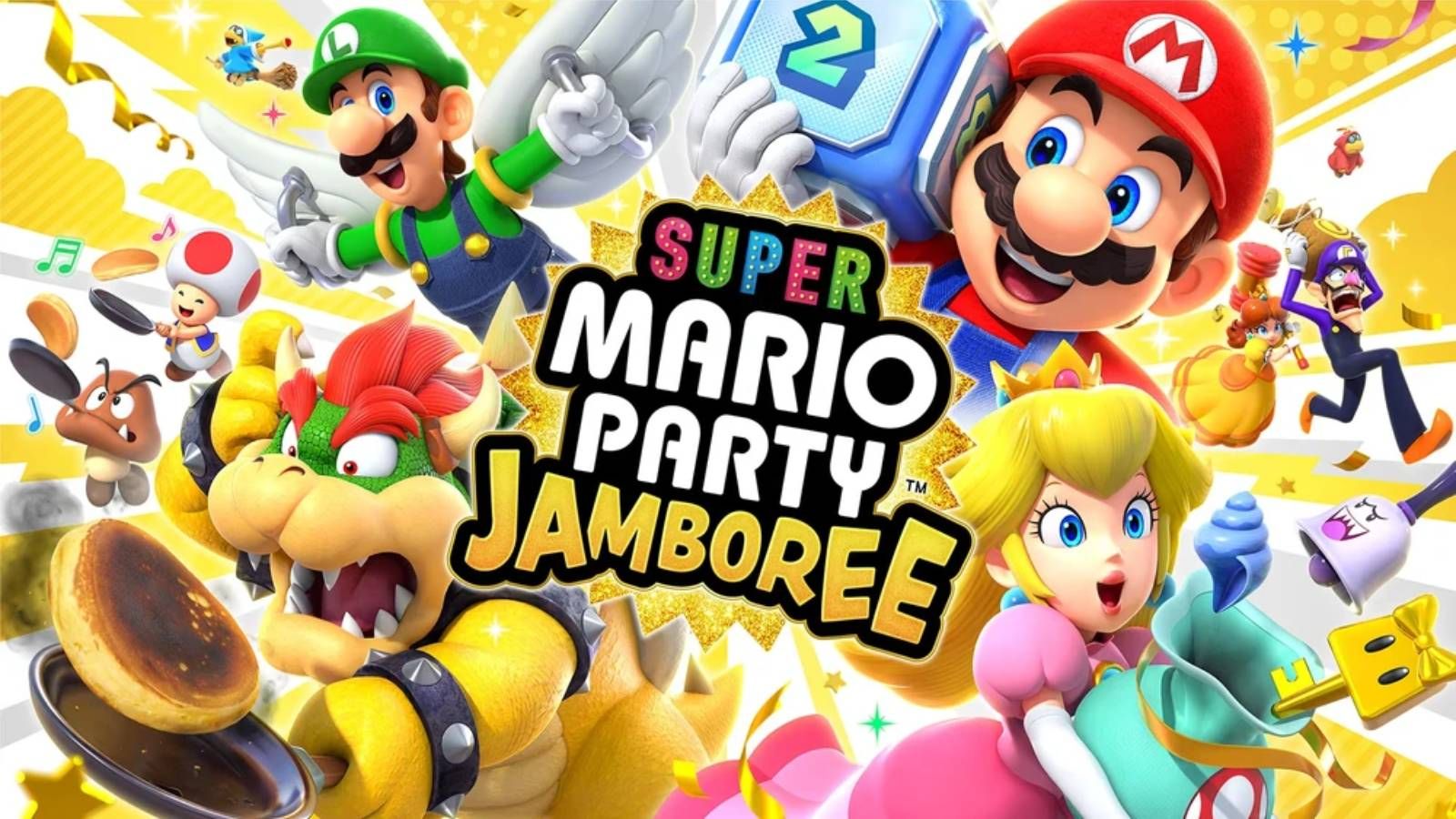 Artwork of Super Mario Party Jamboree 