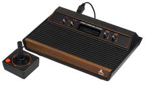 Atari 2600 Wood 4Sw Set