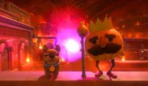 Onion King and Kevin in Overcooked: All You Can Eat