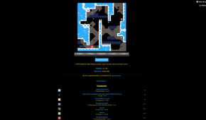 Screenshot of Celeste Classic video game level played in web browser